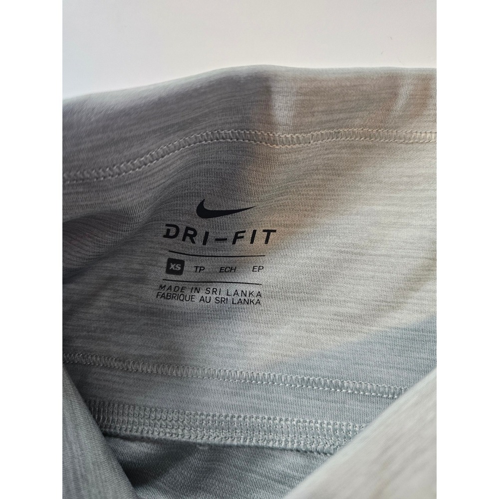Nike Dri-FIT Leggings Women XS Grey Tulip Hem Yoga Pants‎ - Picture 5 of 7